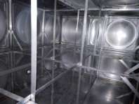 公司完成長春市物貿酒店不銹鋼水箱60噸1臺